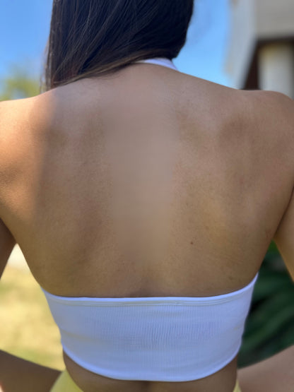 BO+TEE VERA  BOYUNDAN BAĞLAMALI BEYAZ BRA